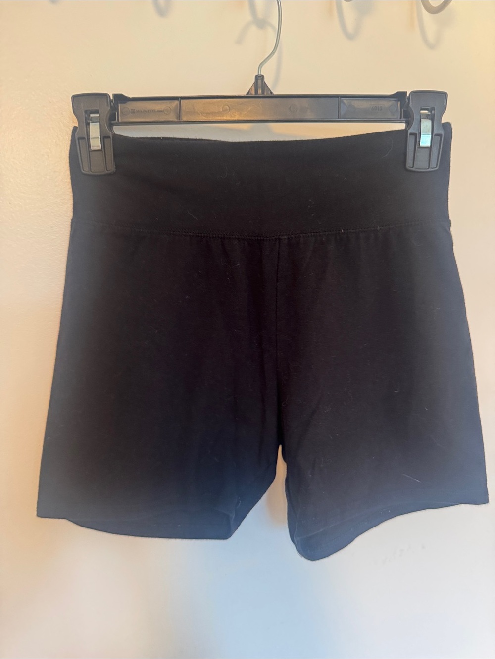 abercrombie kids Black Stretch Bike Shorts